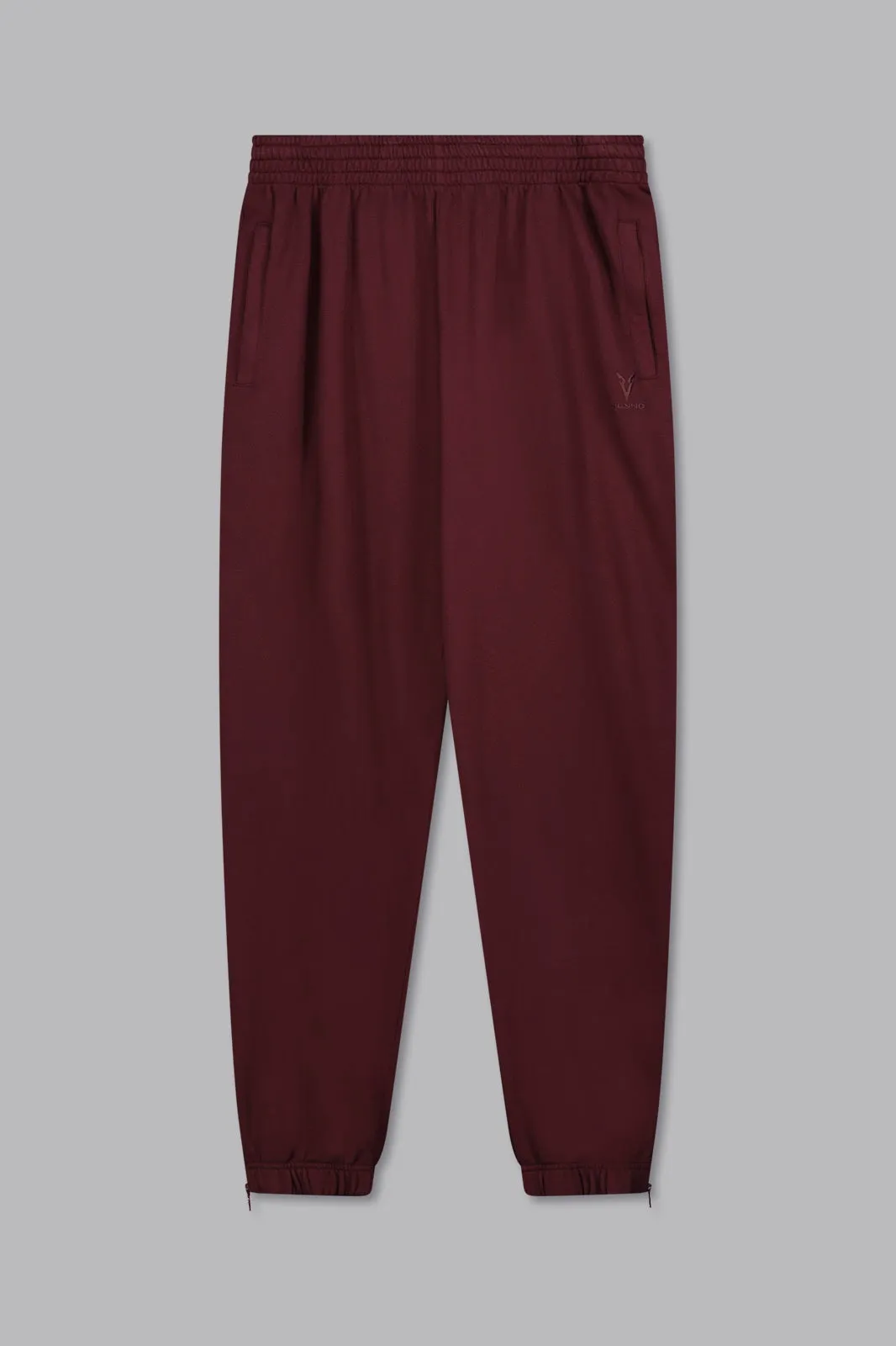 V_LYFE420 JOGGERS - Burgundy