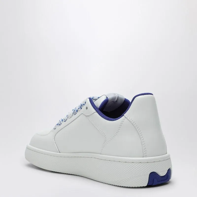 WHITE LEATHER STOCK SNEAKER