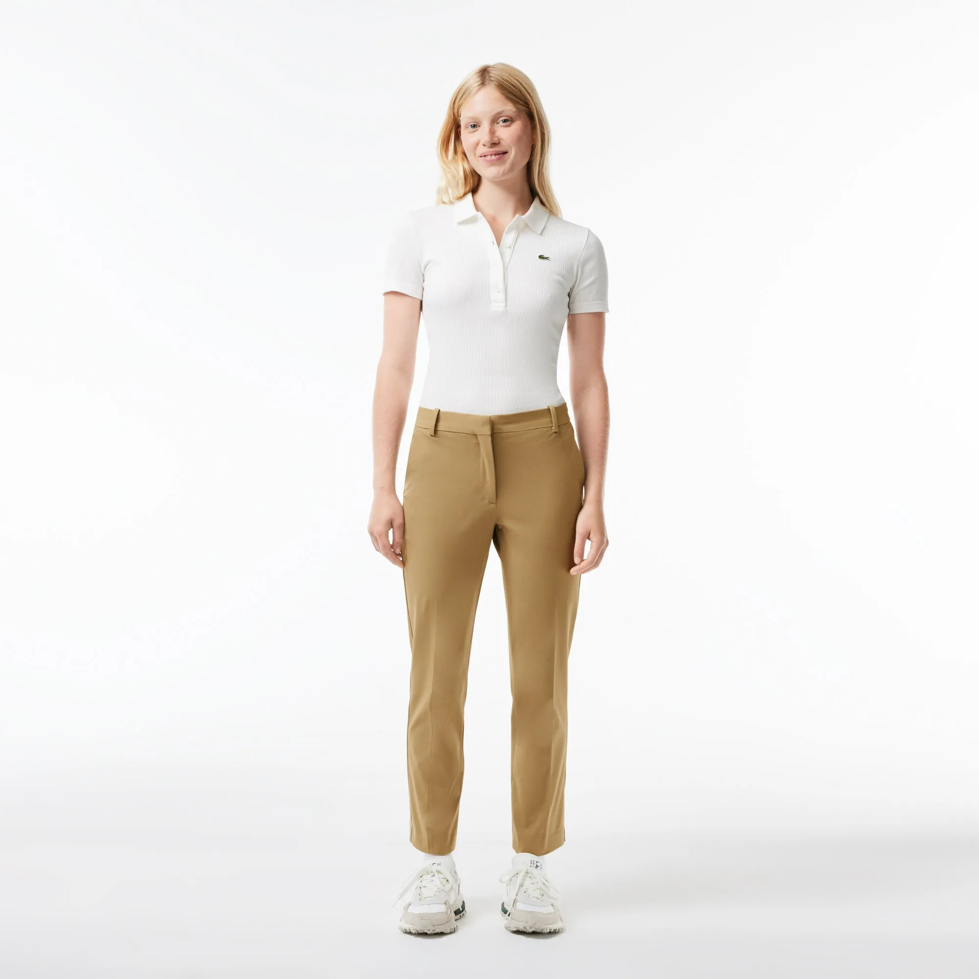 Women's Slim Fit Stretch Cotton Chinos